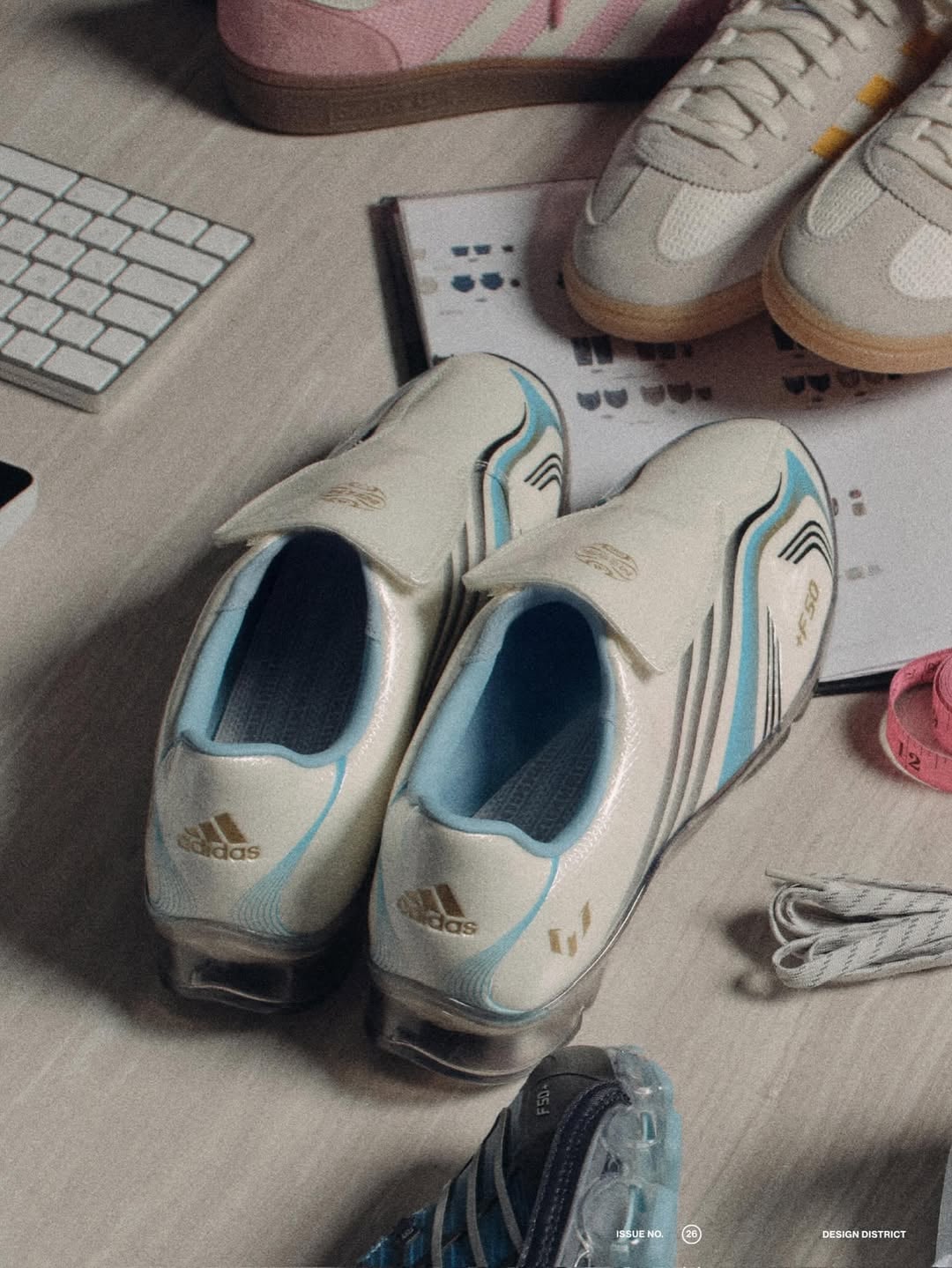 Kith x adidas x Messi 三方聯名曝光!梅西親自參與設計、致敬代表阿根廷參賽世界盃 20 週年!