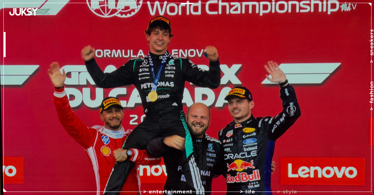 F1/Hamilton 最後極限超車 Max 寫轉隊最佳成績!Kimi Antonelli 加拿大站再奪冠寫 4 連勝!