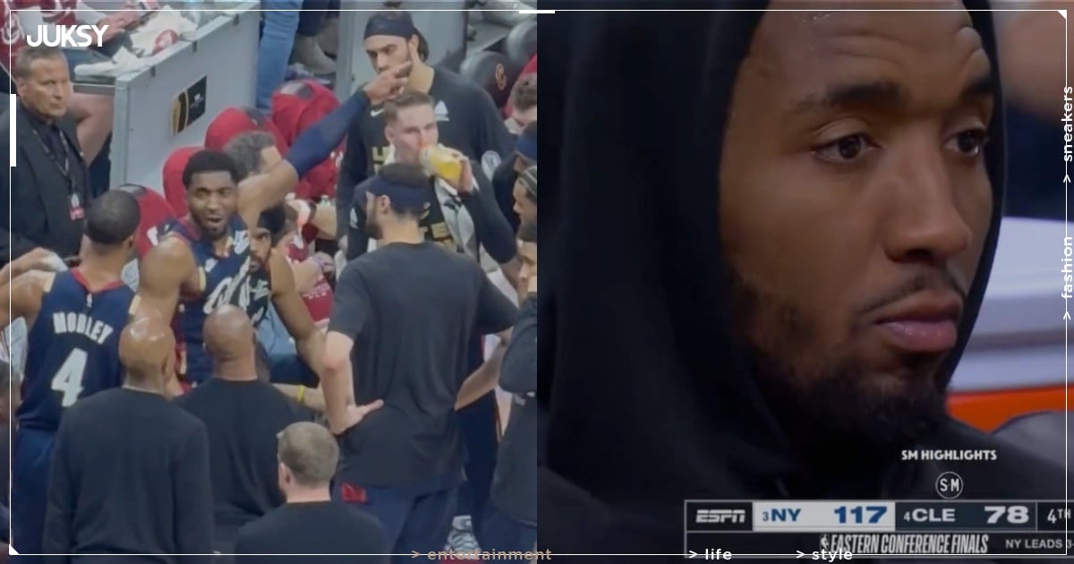 NBA/Donovan Mitchell 爆噴隊友畫面流出!騎士 G4 慘敗尼克遭橫掃出局!