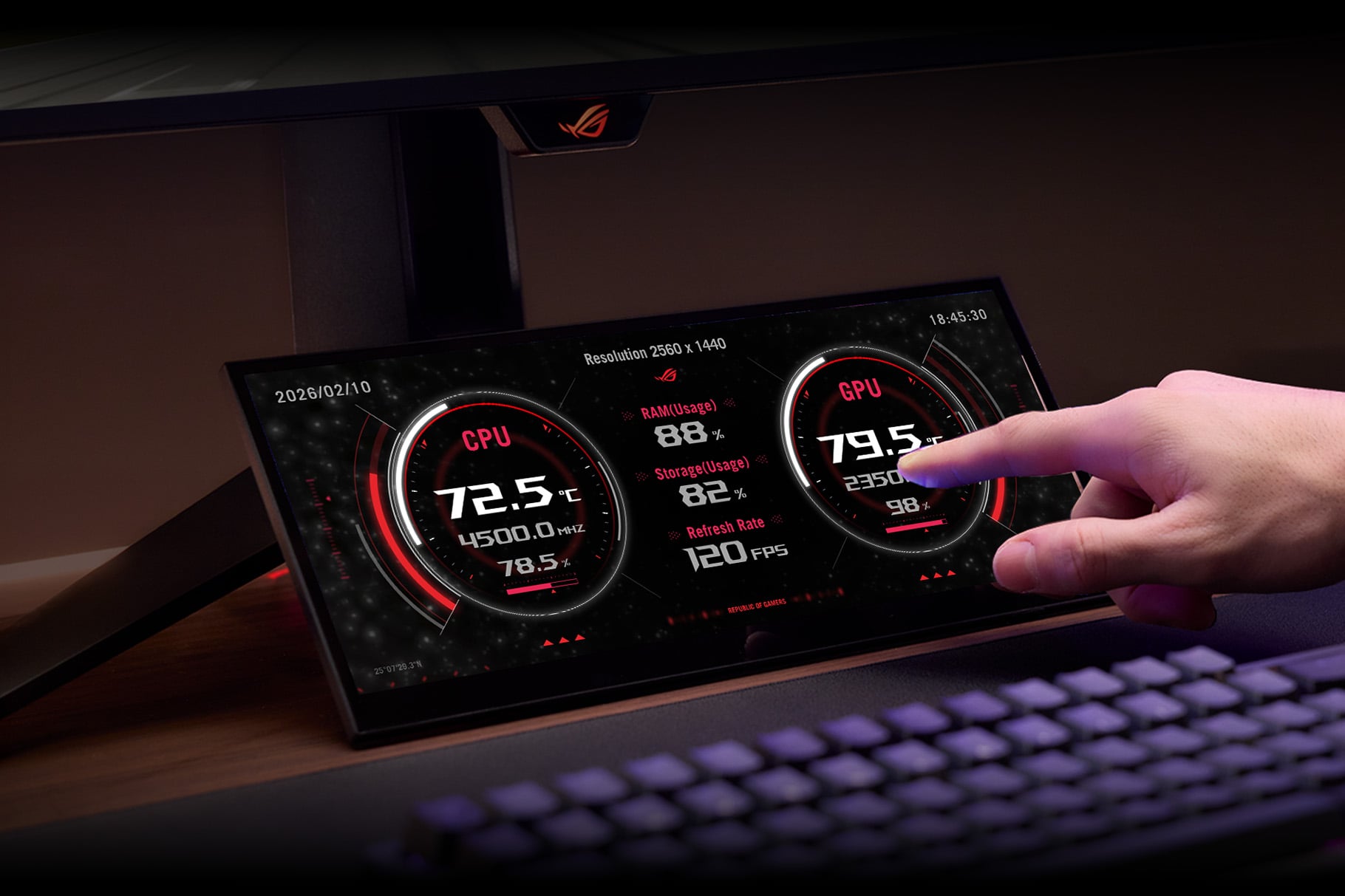 ROG 一口氣推出 2 款電競螢幕狂轟玩家!34 吋 OLED 曲面螢幕 280Hz 刷新率、0.03ms 反應時間太猛了!