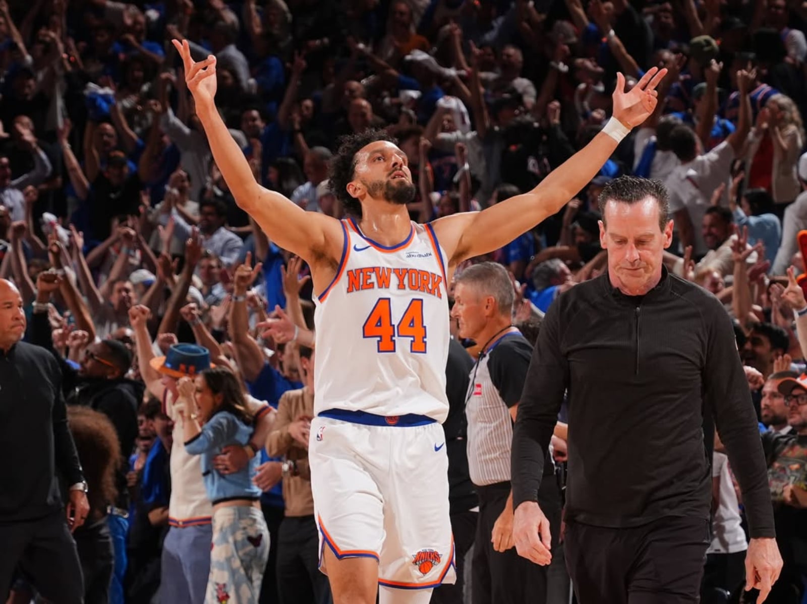 替補奇兵 Landry Shamet 東決外線爆發！80% 三分命中率創史上紀錄，尼克睽違 27 年重返總冠軍賽！
