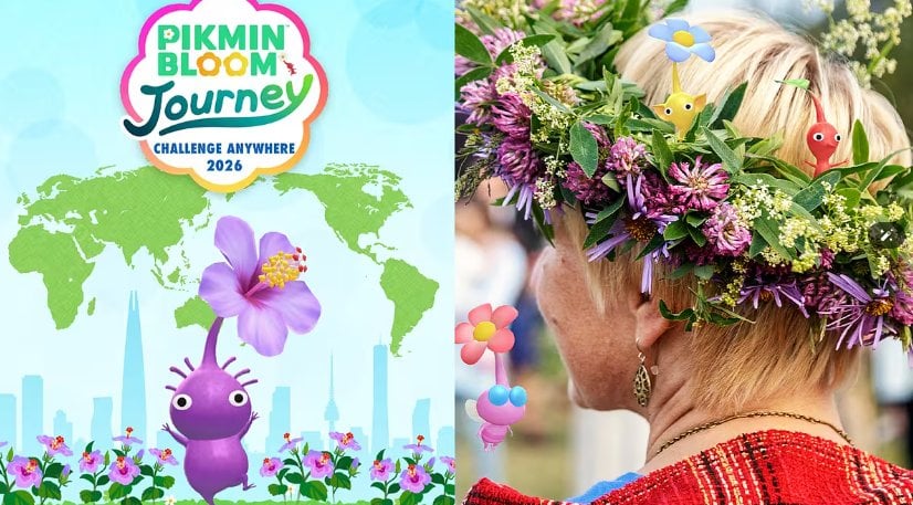 《Pikmin Bloom》5月社群週攻略!30片花瓣免費領、6款徽章補考+6月仲夏節8種花冠皮克敏登場