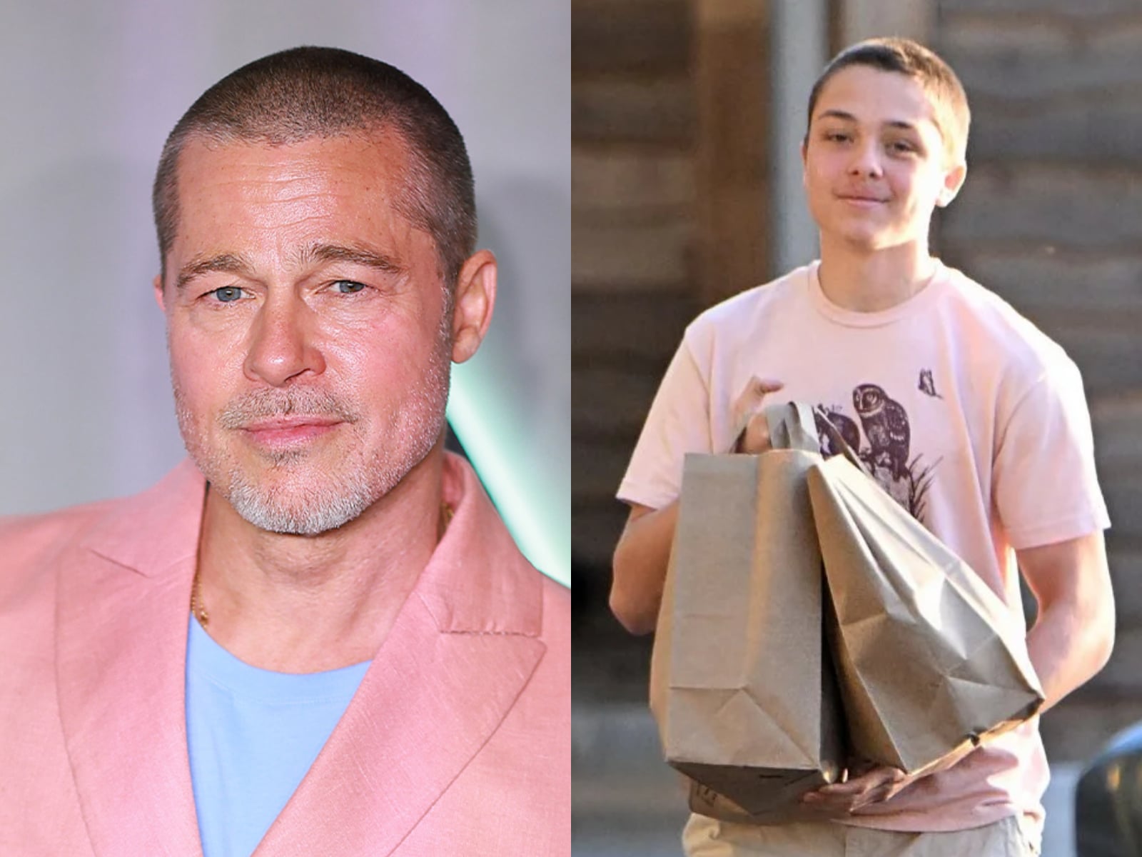 布萊德彼特 Brad Pitt 兒子 Knox 換髮色！再度撞臉小布引網驚：「小孩不能亂生！」