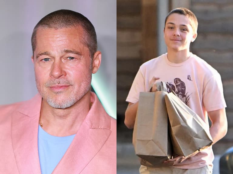 布萊德彼特 Brad Pitt 兒子 Knox 換髮色!再度撞臉小布引網驚:「小孩不能亂生!」