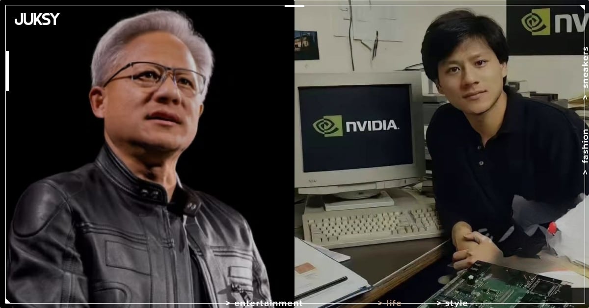 黃仁勳年輕照片曝光引熱議！網呼：「爸爸創業期就很帥了！」