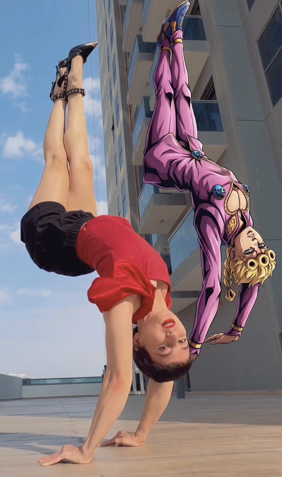 前體操國手完美還原《JoJo 的奇妙冒險》高難度動作!網驚嘆:「這根本是替身攻擊!」