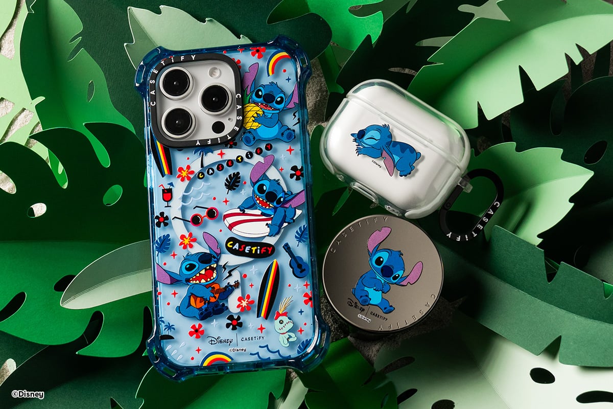 山本耀司設計大師操刀!CASETiFY × WILDSIDE × 迪士尼聯名爆紅,米奇遇上暗黑繁花美學網讚爆!