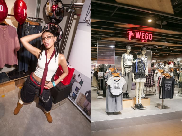 原宿街頭文化天王 WEGO 正式登台！台灣首店西門町開幕，Karencici 親臨詮釋 Y2K 街頭風