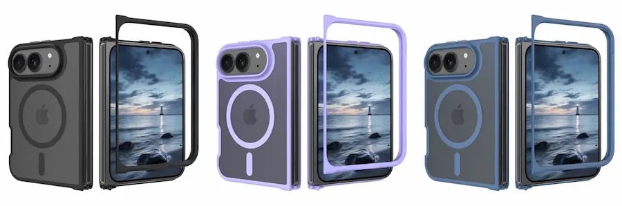 蘋果 iPhone 摺疊機保護殼曝光!雙鏡頭、Touch ID⋯規格一次看!