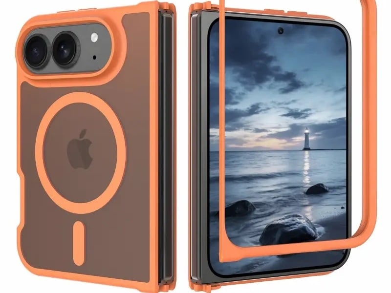 蘋果 iPhone 摺疊機保護殼曝光！雙鏡頭、Touch ID⋯規格一次看！