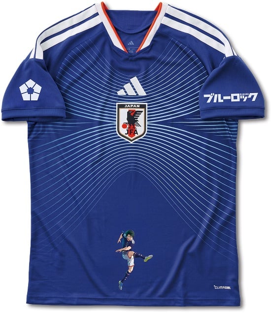 adidas 攜手《藍色監獄》打造日本代表隊球衣!潔世一、凪誠士郎等 7 位角色都能選擇!