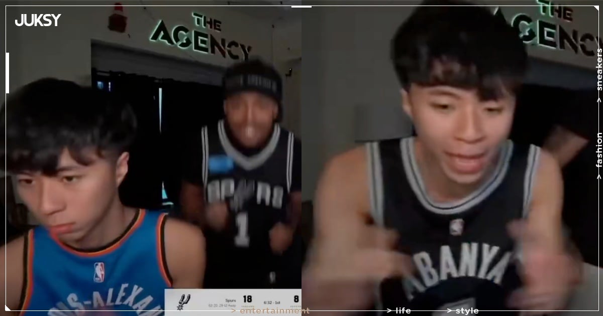 Ray 也收看 NBA 西決搶七大戰!直播過程「雷霆馬刺球衣輪換」笑翻網友!