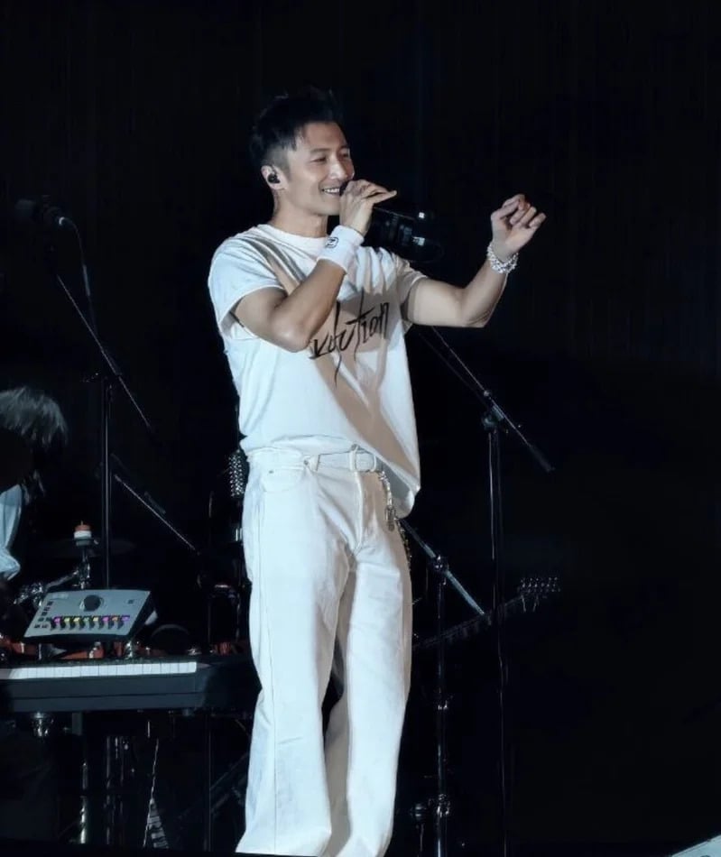 王菲現身謝霆鋒演唱會!無名指閃鑽曝光引讚:「眼神裡全都是愛!」