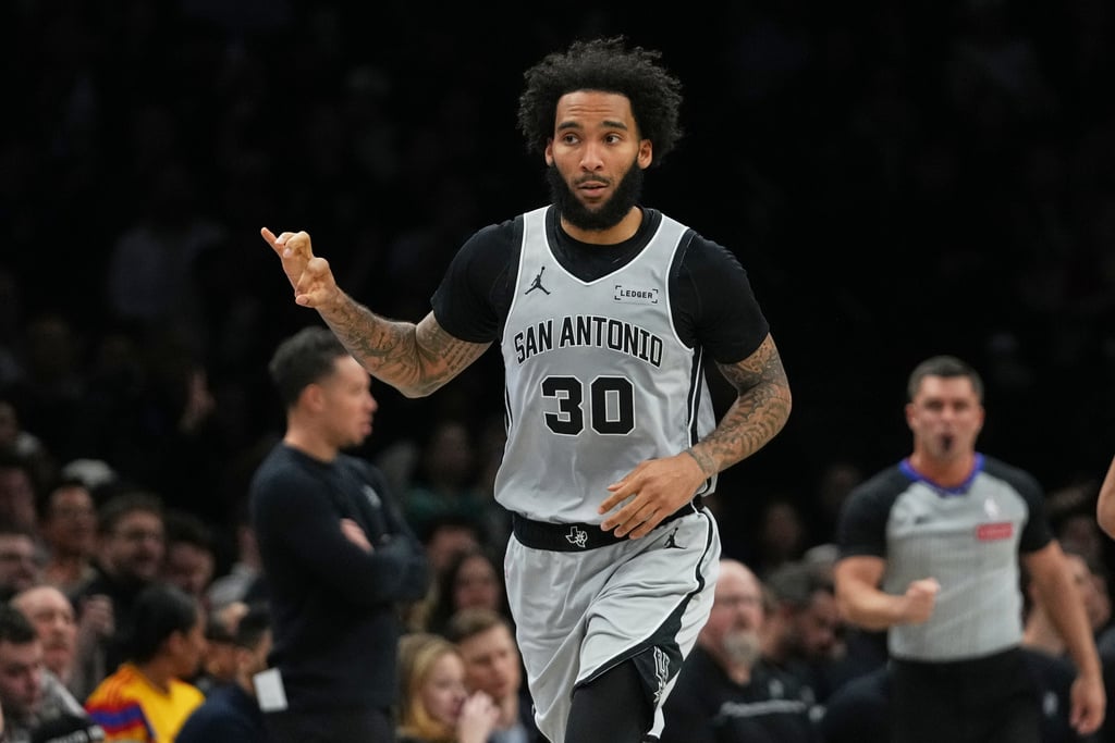 NBA/Julian Champagnie 從 76人棄將到馬刺最準射手!感慨「3 年前我以為結束了⋯」