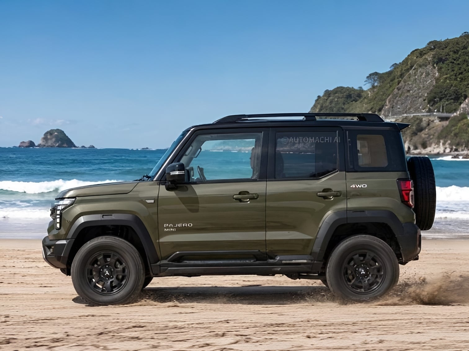 三菱 Pajero 確認回歸！粗獷外型、1.6 油電動力規格一次看！