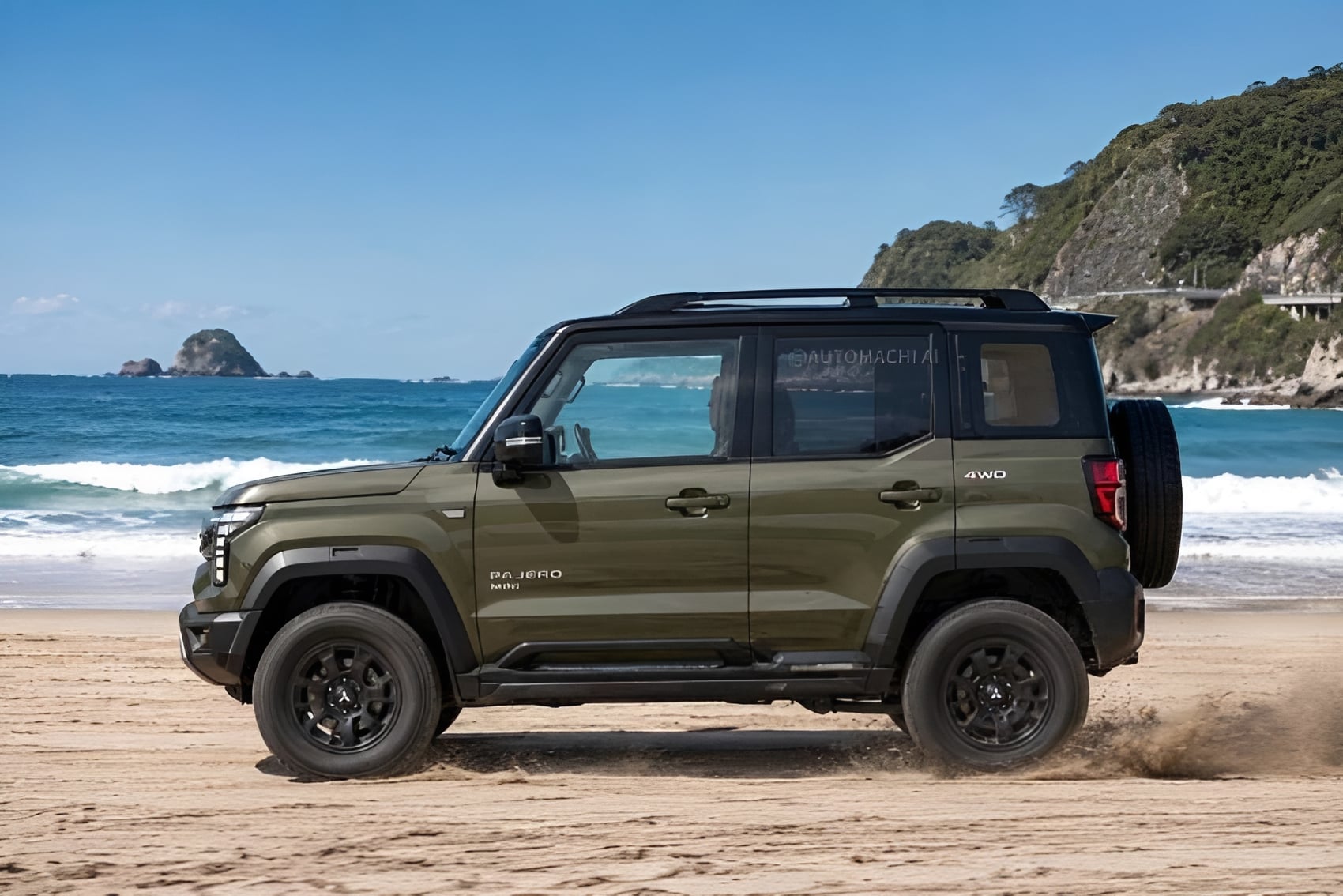 三菱 Pajero 確認回歸!粗獷外型、1.6 油電動力規格一次看!