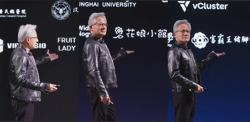 黃仁勳 NVIDIA 官方 IG 狂發台灣饒河夜市！網友笑翻：「爸爸真的很愛台灣！」