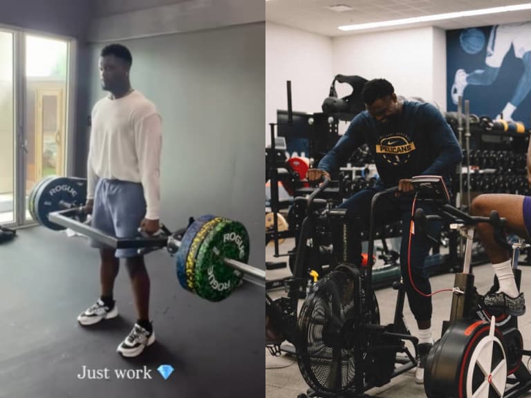 NBA/錫安 Zion Williamson 暑假苦練三分+中距離!教練曝訓練照:「射了整個夏天」