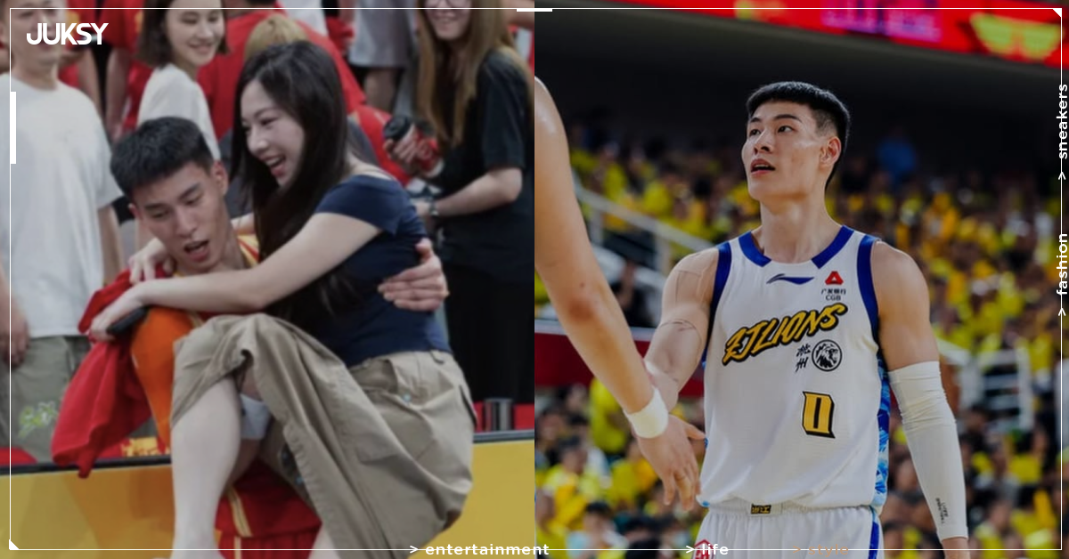 蔡尚樺現身 CBA 替林秉聖應援！賽後場邊「摟腰疑似公主抱」畫面曝光，兩人關係再成話題！