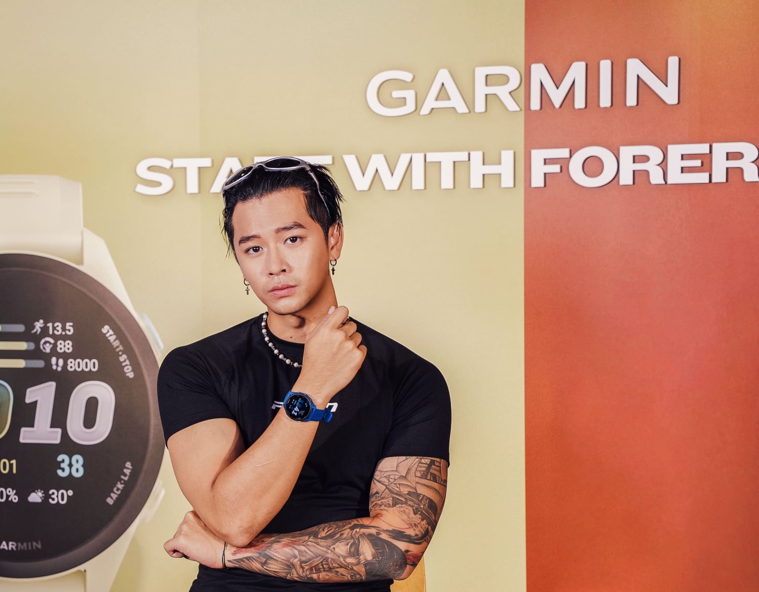 Garmin 攜手高爾宣OSN、PIZZALI 跑出多巴胺伸展台！以 Forerunner 170 / 70 玩轉運動社交與穿搭靈感！