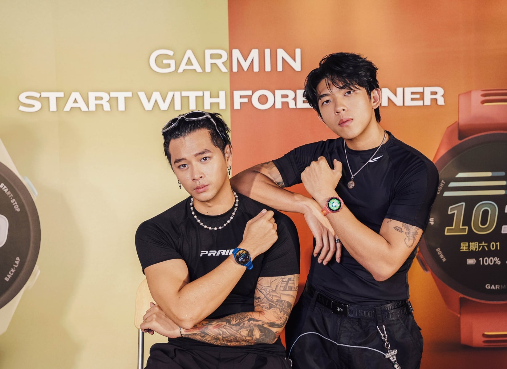 Garmin 攜手高爾宣OSN、PIZZALI 跑出多巴胺伸展台！以 Forerunner 170 / 70 玩轉運動社交與穿搭靈感！