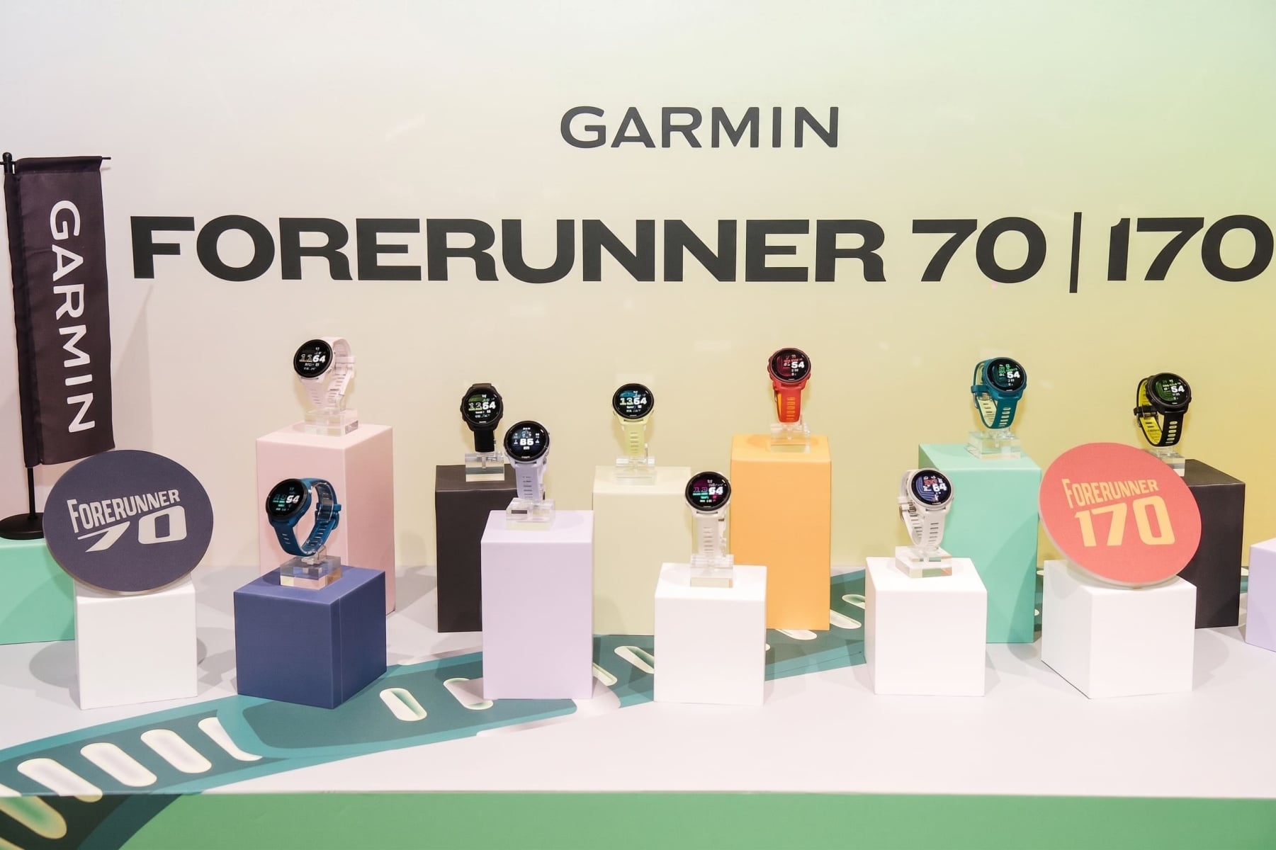 Garmin 攜手高爾宣OSN、PIZZALI 跑出多巴胺伸展台！以 Forerunner 170 / 70 玩轉運動社交與穿搭靈感！