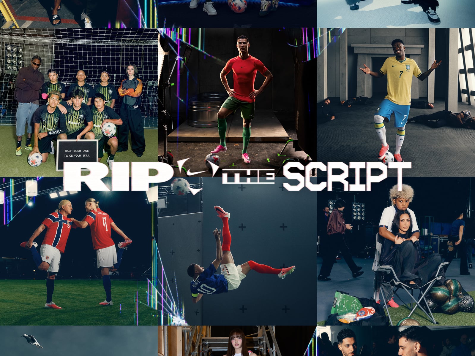 Nike 2026 世界盃宣傳影片《Rip the Script》重磅釋出！C羅、詹皇、LISA 夢幻明星陣容集結！