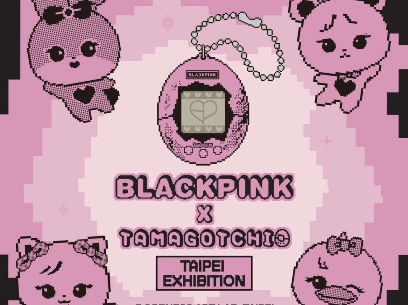 BLACKPINK × Tamagotchi 台北限定展登場！電子寵物雞、盲盒、沉浸式展區⋯粉絲必朝聖！