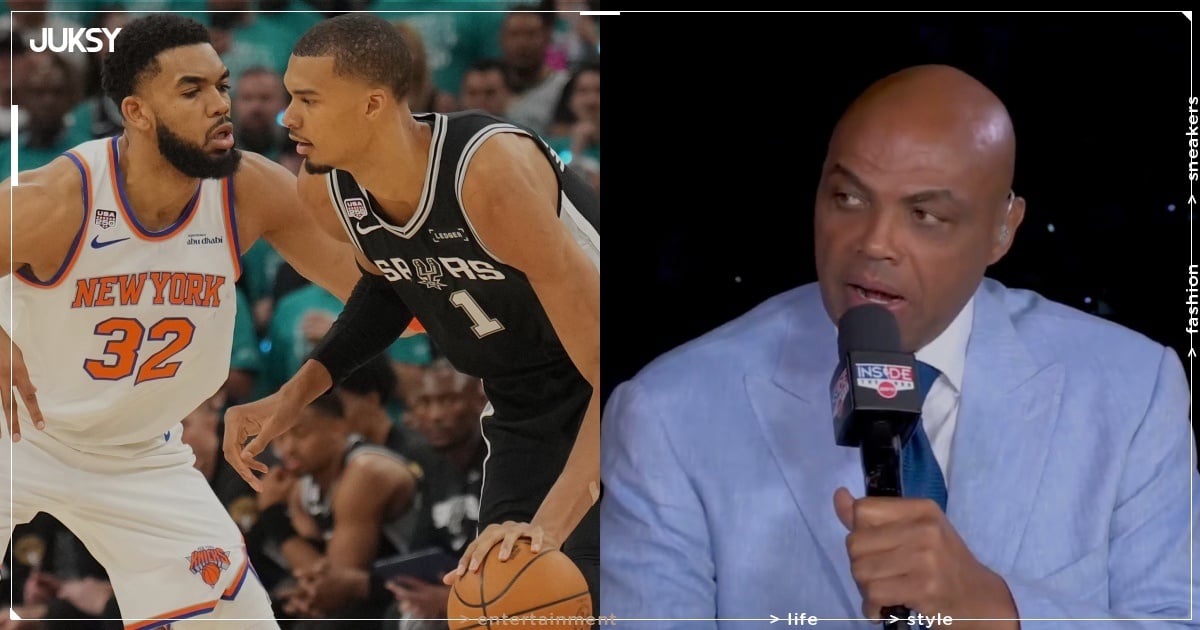 NBA／巴克利談 KAT 強硬表現：「Wembanyama 現在像是被他拖進柴房狂操！」