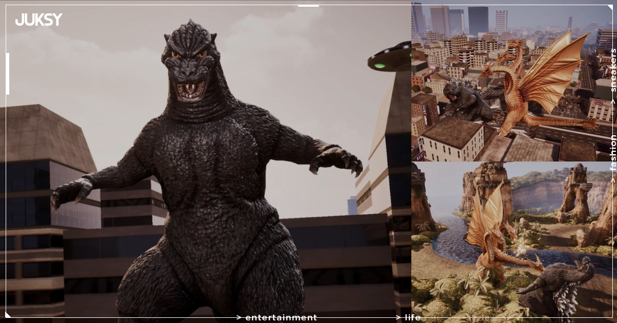 哥吉拉 Godzilla 經典格鬥遊戲《怪獸大亂鬥》重製版正式公開!11月3日登陸PS5、Switch 2、PC
