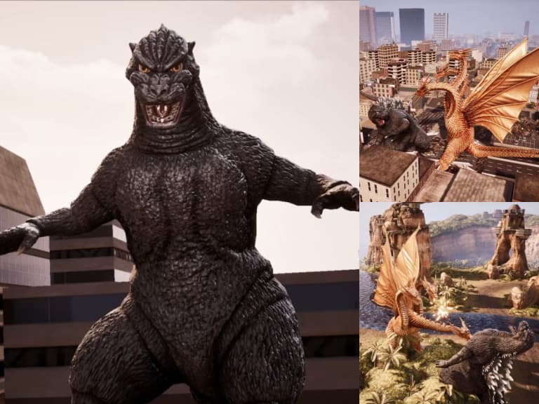 哥吉拉 Godzilla 經典格鬥遊戲《怪獸大亂鬥》重製版正式公開！11月3日登陸PS5、Switch 2、PC