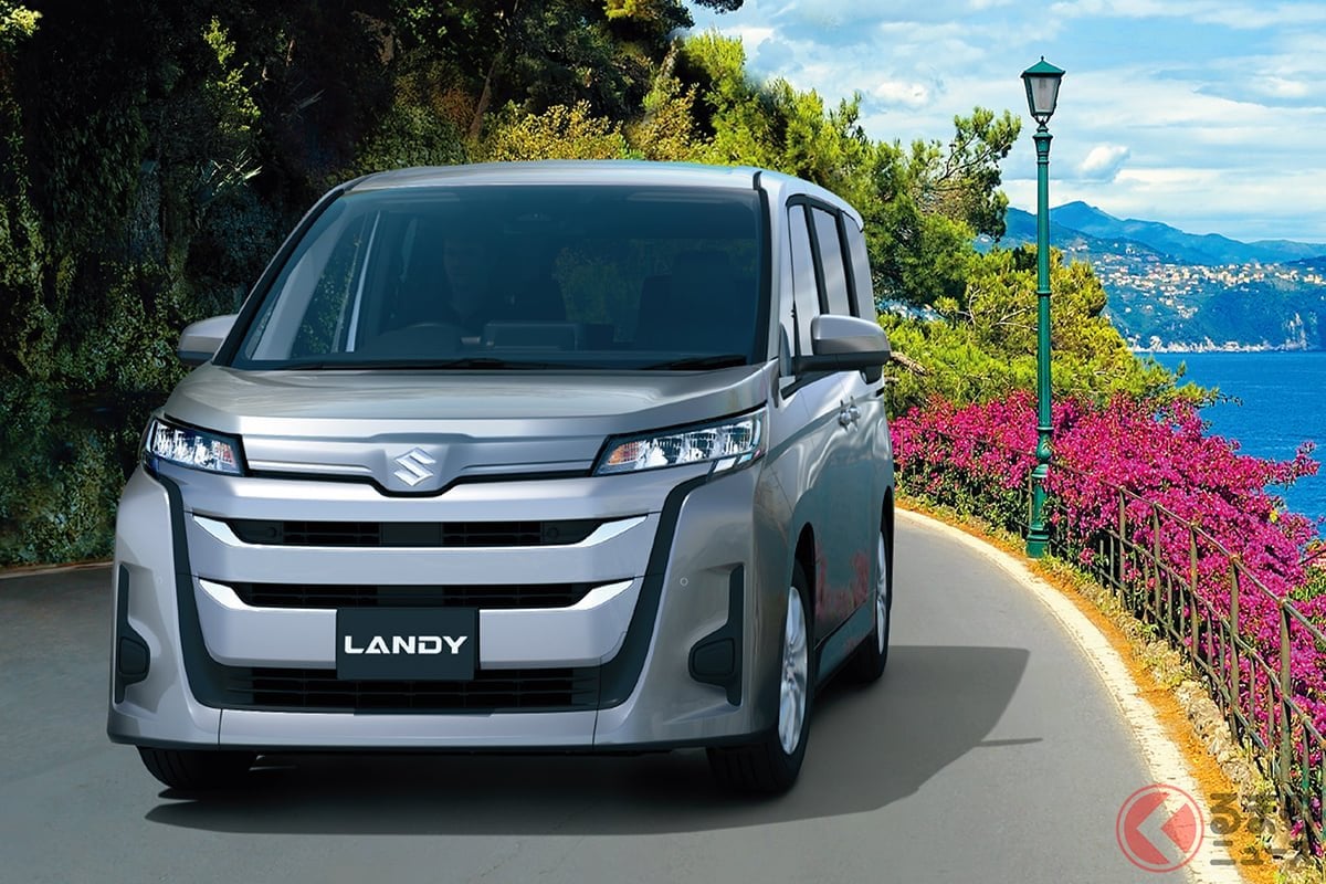 鈴木 Suzuki Landy 小改款正式上市!全面油電化、新增8人座,油耗衝上23.6km/L、售價384萬日圓起