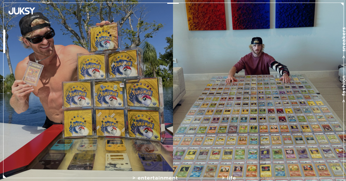 Logan Paul 又曬滿桌寶可夢卡!一句「I got a Pokémon problem」讓收藏圈看傻