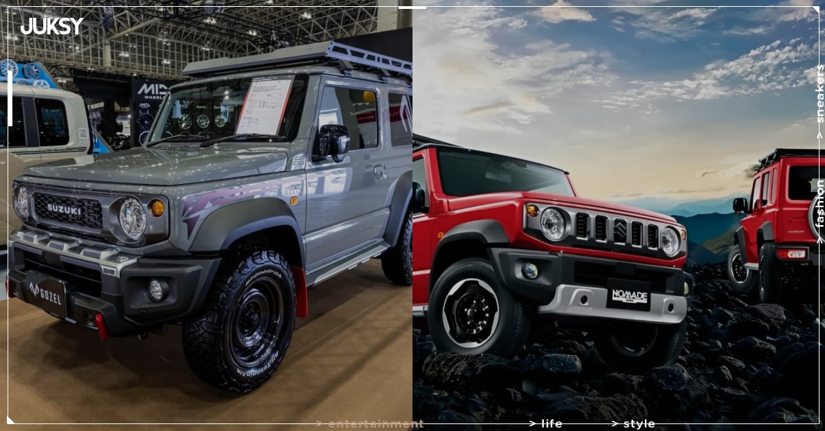 Suzuki Jimny GOZEL 官方改裝套件曝光！鋁製保桿搭蜂窩格柵，硬派風格再進化！