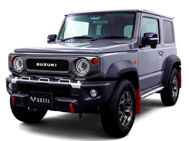 Suzuki Jimny GOZEL 官方改裝套件曝光！鋁製保桿搭蜂窩格柵，硬派風格再進化！