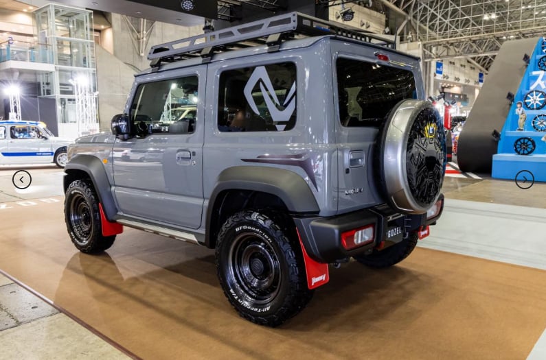 Suzuki Jimny GOZEL 官方改裝套件曝光！鋁製保桿搭蜂窩格柵，硬派風格再進化！