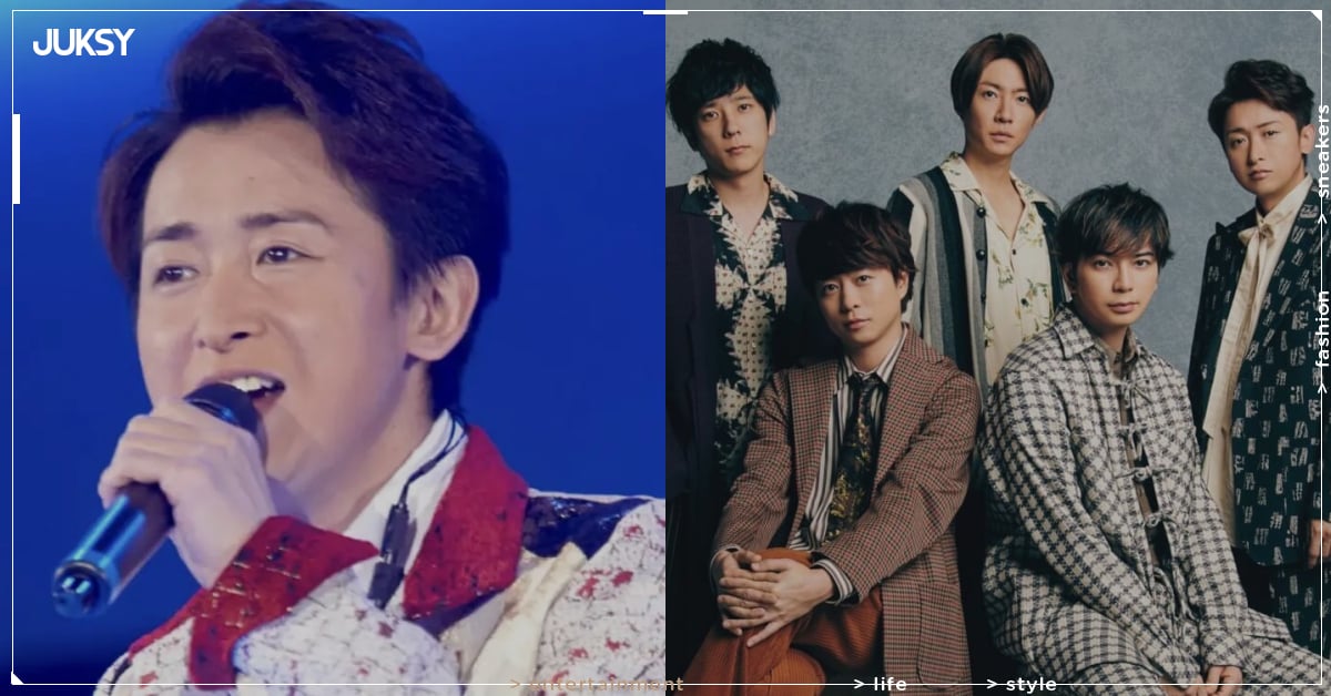 「嵐」15 年前暴雨演唱會畫面!大野智髮型超防水引網驚:「這到底是哪牌髮膠?」