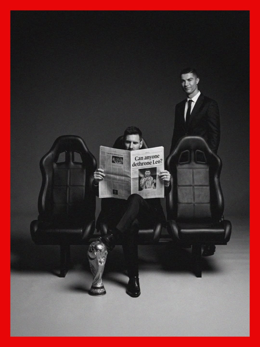 C羅、梅西、姆巴佩都登上《時代》雜誌封面?設計師打造世界盃前最帥概念封面企劃