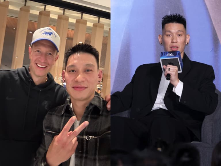 林書豪 Jeremy Lin 與諾瓦克 Steve Novak 久別重逢！「腰帶哥」合影曝光，PTT 鄉民：午夜夢迴