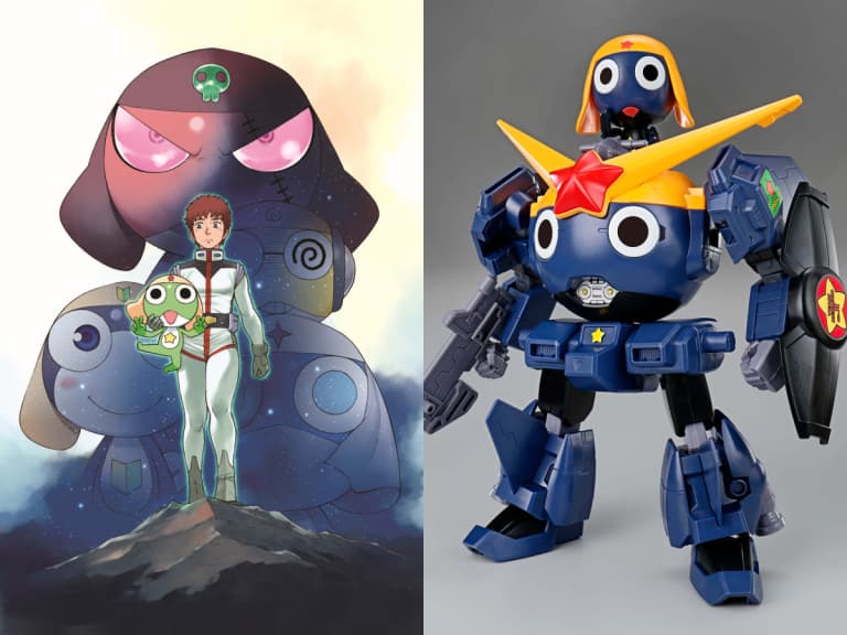 《Keroro 軍曹》動畫化 22 年首次正式聯動《機動戰士鋼彈》！阿姆羅、夏亞同框、兩款合作模型同步開賣！