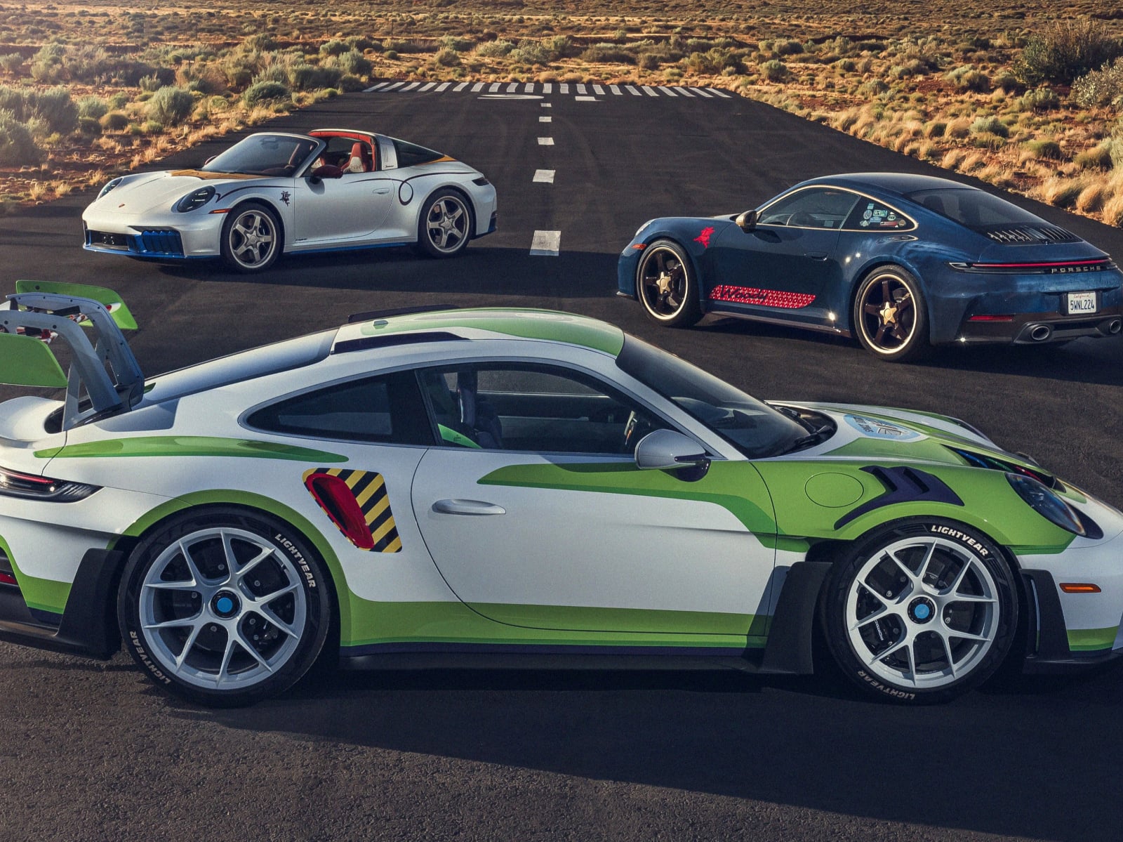 Porsche 攜手《玩具總動員5》打造聯名塗裝！3 款限定 911 化身巴斯光年、胡迪、翠絲驚喜亮相