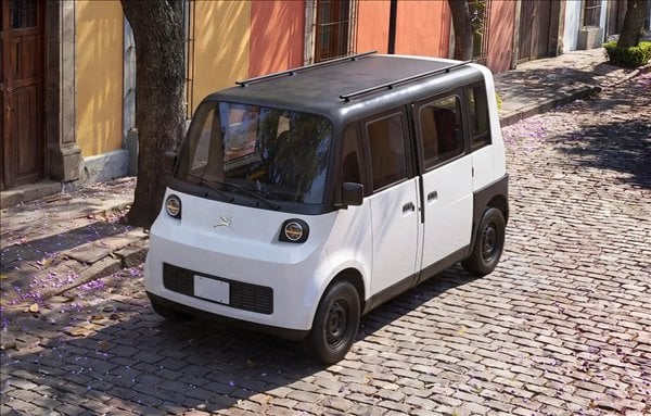墨西哥首款國產電動車 Olinia Uno 正式發表!6人座+對開車門售價僅約8,000美元!