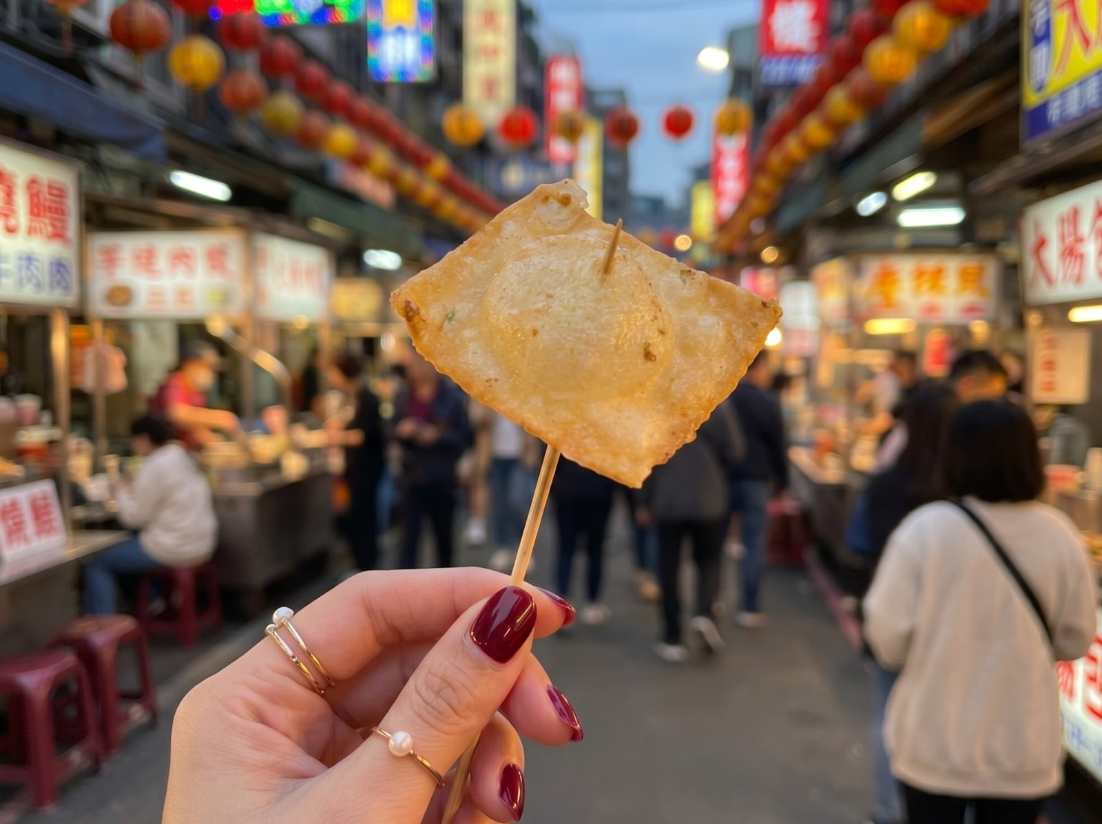 台北網友台南旅遊點鹹酥雞驚見「20 元蛋餅皮」！一吃驚艷：「完全停不下來！」