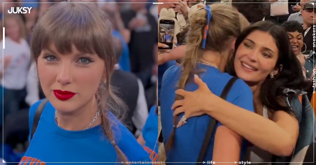 泰勒絲 Taylor Swift、凱莉珍娜 Kylie Jenner 相擁慶祝尼克隊獲勝,網友驚:「這畫面不是 AI?」