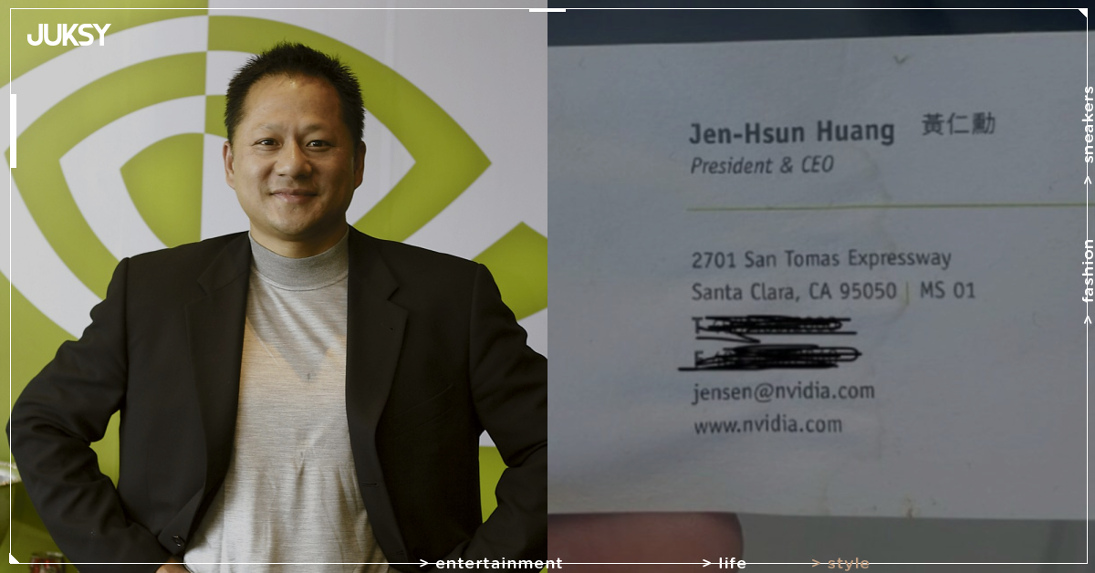 NVIDIA 執行長黃仁勳早年親赴韓國狂跑業務!龍山電子商街店家珍藏 30 年名片曝光