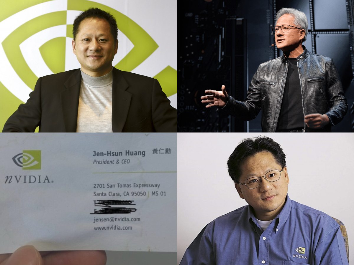 NVIDIA 執行長黃仁勳早年親赴韓國狂跑業務！龍山電子商街店家珍藏 30 年名片曝光