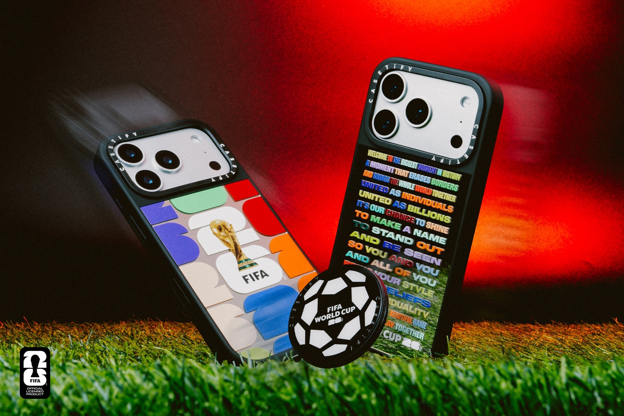 世界盃 × CASETiFY 聯名手機殼狂讚!阿根廷、巴西、比利時 5 款球隊配色必收,618 限時 75 折快搶!