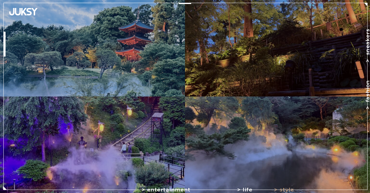 東京椿山莊「東京雲海-八雲-」7月1日升級開幕!1000盞燈光打造多層霧景、夏季限定虹光回廊必看