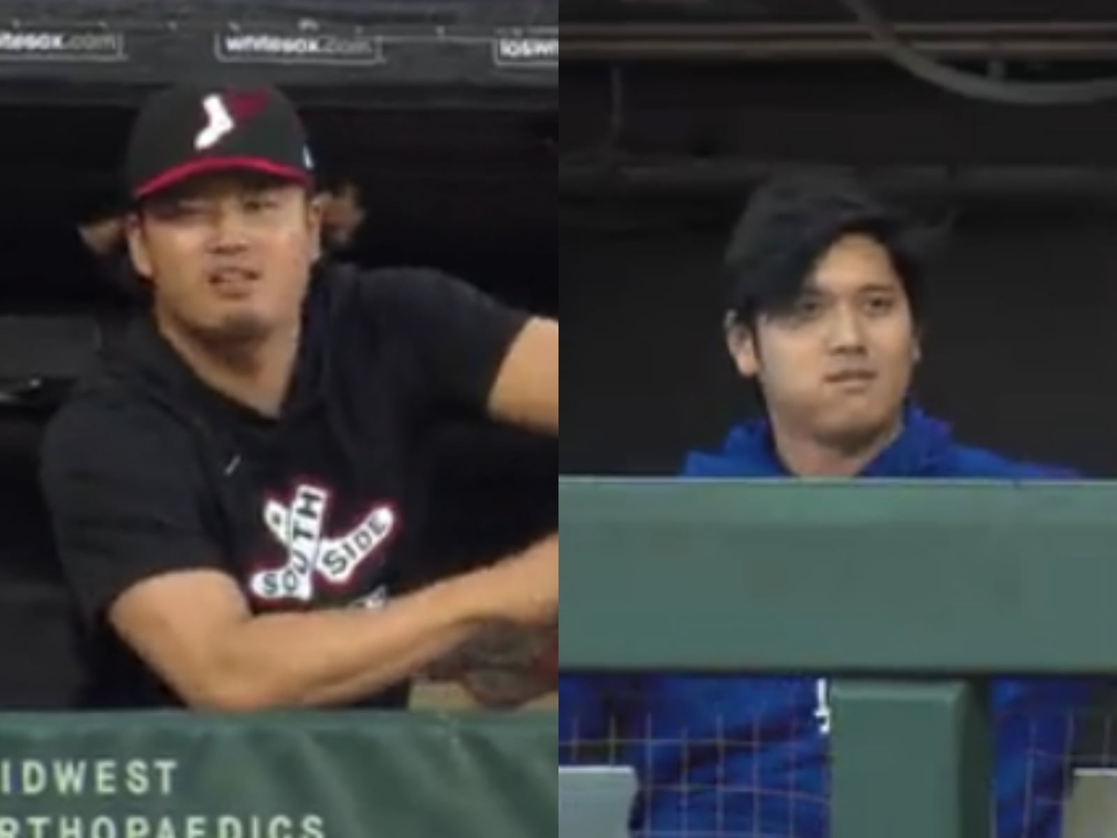 MLB／大谷翔平、村上宗隆隔空鬥嘴畫面曝光！網友笑翻：「今天看到這個已滿足！」
