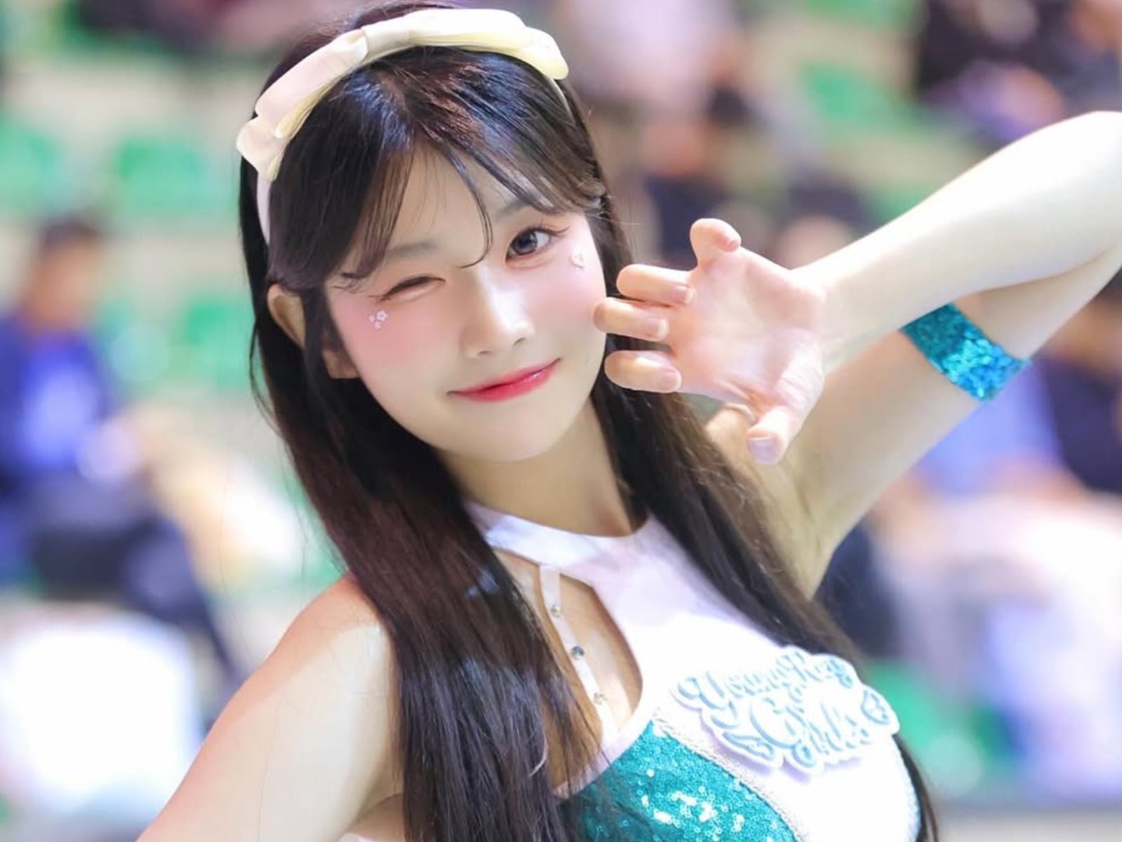 娜比曾赴南韓擔任練習生！加入啦啦隊用笑容活力點燃全場！【野生抓正妹】